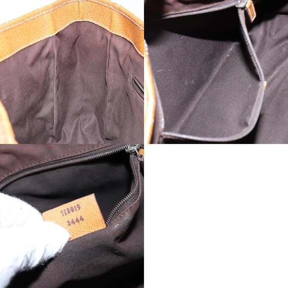 GUCCI GG Canvas Hand Bag Brown - Picture 12 of 12